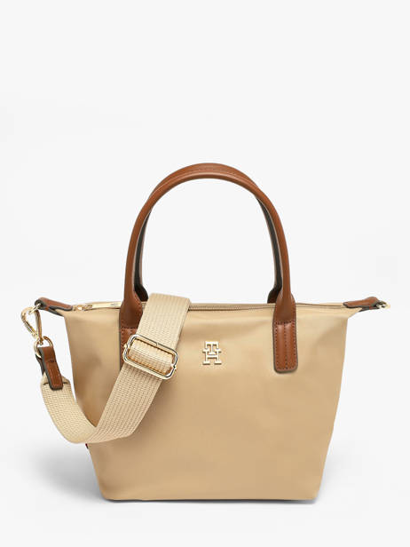 Sac Bandoulière Popette Nylon Tommy hilfiger Beige popette AW17709
