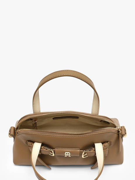 Sac Bandoulière Th Buckle Polyurethane Tommy hilfiger Beige th buckle AW19034 vue secondaire 2