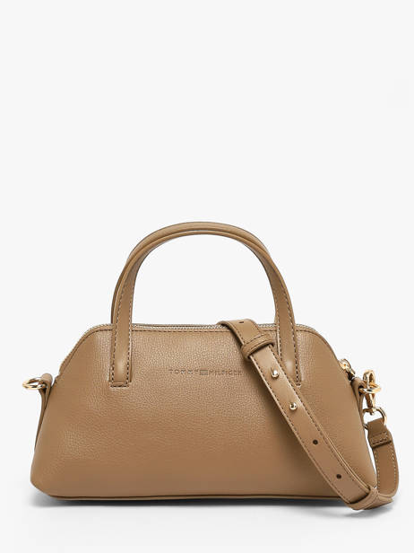 Sac Bandoulière Th Buckle Polyurethane Tommy hilfiger Beige th buckle AW19034 vue secondaire 3