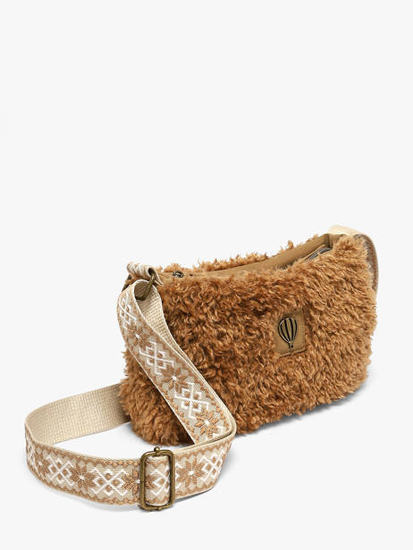 Sac Bandoulière Winter Polyester Le voyage en panier Marron winter AHP323 vue secondaire 2