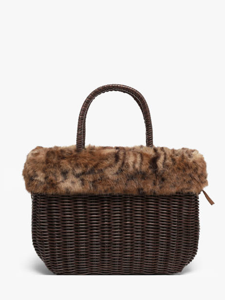 Panier M Doudou Léopard Le voyage en panier Marron doudou M vue secondaire 4