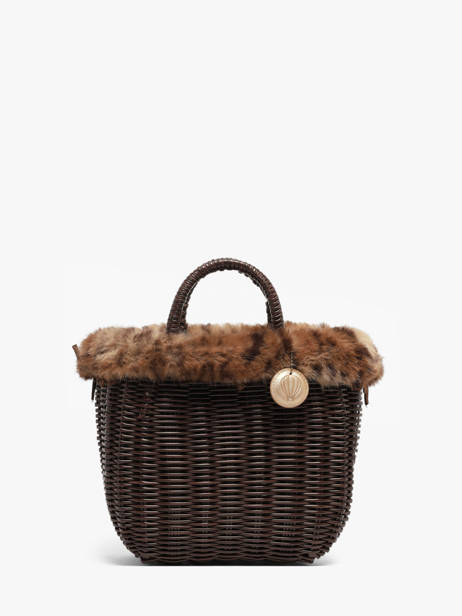 Panier S Doudou Léopard Le voyage en panier Marron doudou S