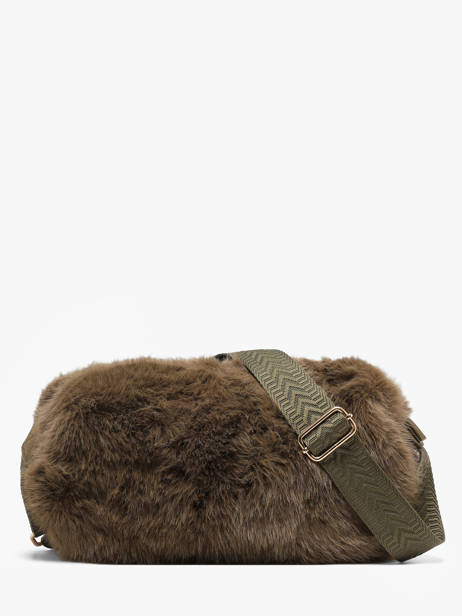 Sac Bandoulière Doudou Le voyage en panier Vert doudou AHP310 vue secondaire 4