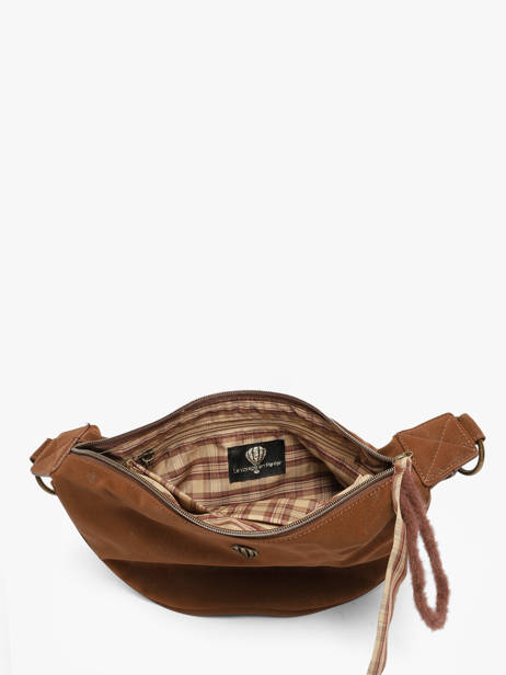 Sac Bandoulière City Polyurethane Le voyage en panier Beige city AHP332 vue secondaire 3