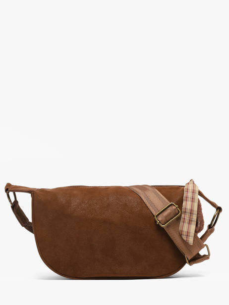 Sac Bandoulière City Polyurethane Le voyage en panier Beige city AHP332 vue secondaire 4