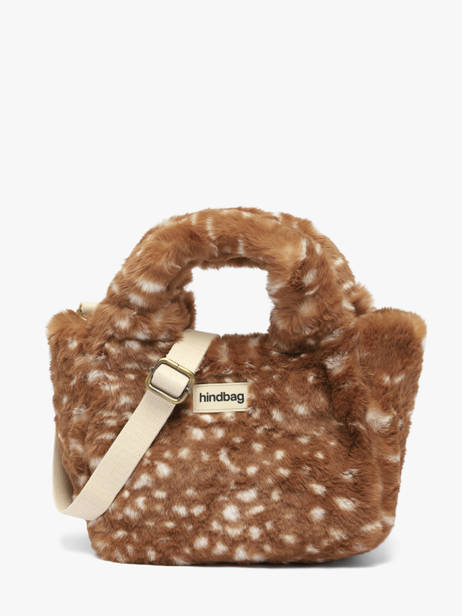 Sac Porté Main Louise Faon Hindbag Marron faon FN