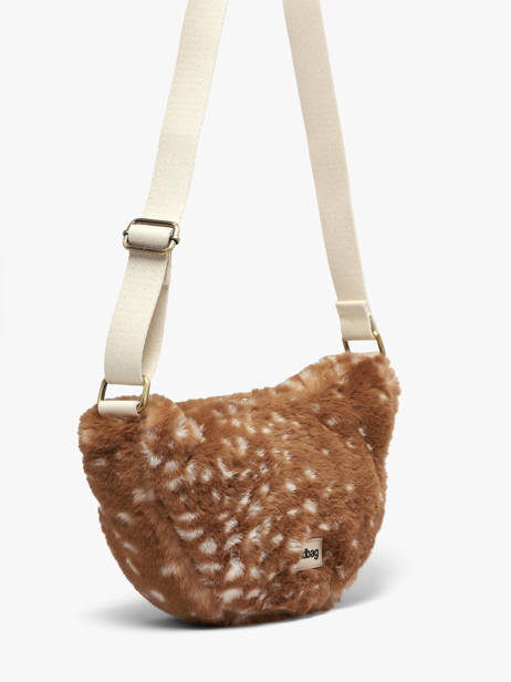 Sac Bandoulière Andrea Faon Hindbag Marron faon FN vue secondaire 2