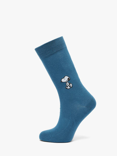 Chaussettes Besnoopy Besocks Bleu socks men E