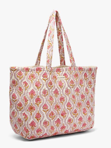 Sac Porté épaule A4 Cabas Coton Byzantine Multicolore cabas EPH vue secondaire 2