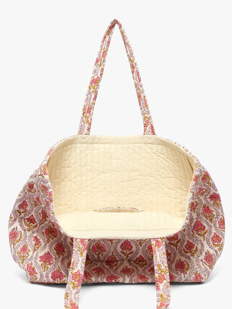 Sac Porté épaule A4 Cabas Coton Byzantine Multicolore cabas EPH vue secondaire 3