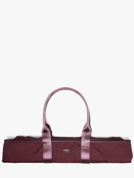 Sac Cabas Zippé L Mistral Rollable Nylon Et Cuir Lancel Violet mistral A13996 vue secondaire 6