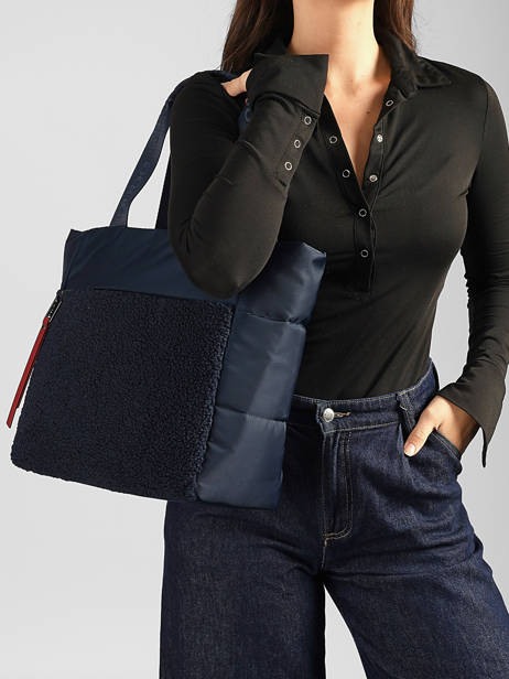 Sac Shopping Cumulus Teddy Aube Bleu cumulus teddy 101CT03 vue secondaire 1