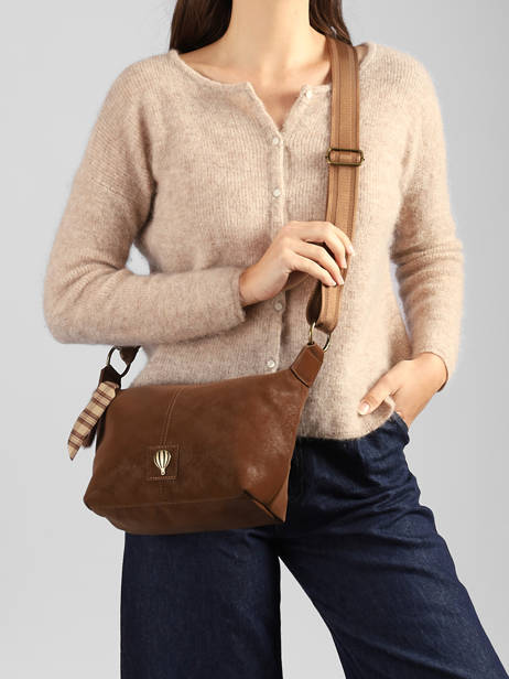 Sac Bandoulière City Le voyage en panier Beige city AHP333 vue secondaire 1