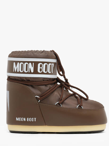Bottes Icon Low Nylon Moon boot Marron women D1409340