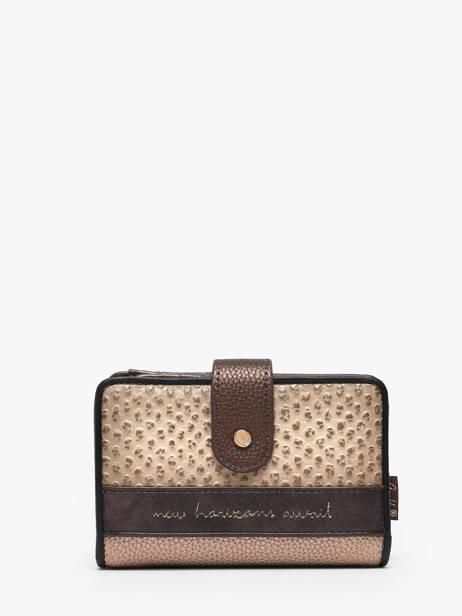 Portefeuille Anekke Beige blossom 43719902 vue secondaire 3