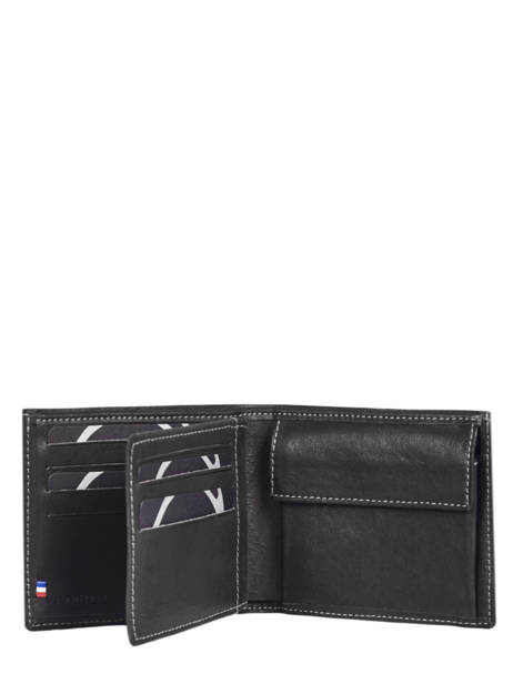 Portefeuille Porte-monnaie Oil Cuir Etrier Noir oil EOIL121 vue secondaire 1