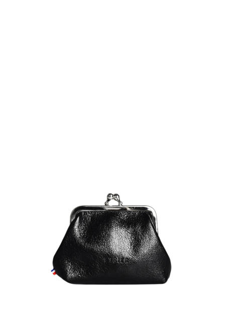 Porte-monnaie Etincelle Irisée Cuir Etrier Noir etincelle irisee EETI654
