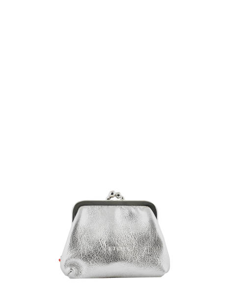 Porte-monnaie Etincelle Irisée Cuir Etrier Argent etincelle irisee EETI654 vue secondaire 2
