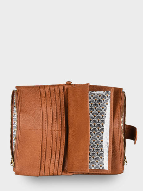 Portefeuille Porte-monnaie Soft Mandoline Marron soft 195 vue secondaire 1