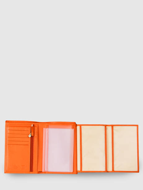 Portefeuille Marina Cuir Katana Orange marina 753017 vue secondaire 1