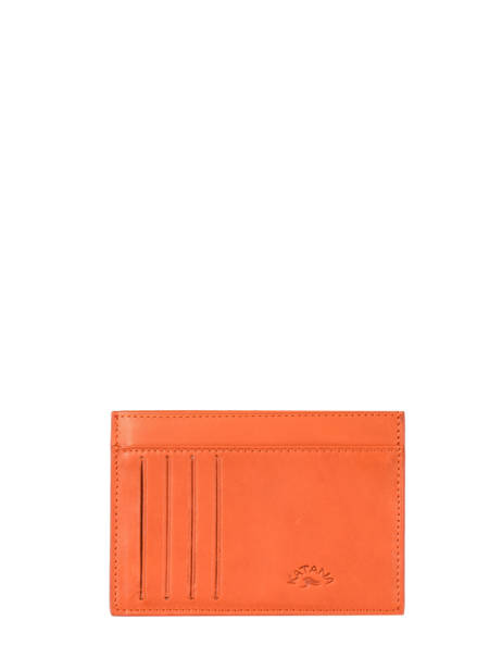 Porte-cartes Marina Cuir Katana Orange marina 753001