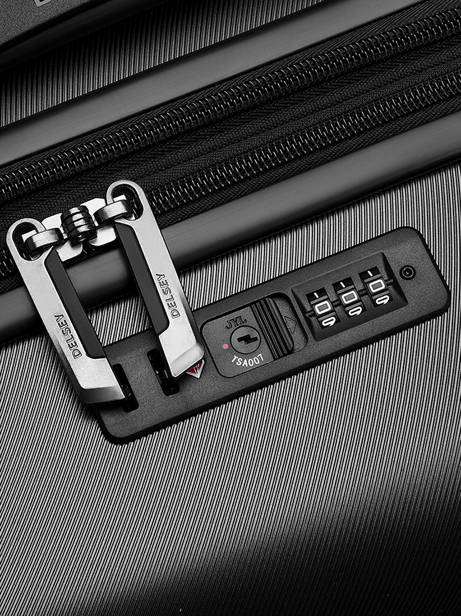 Hardside Spinner Air Armour Delsey Black air armour 3866-820 other view 1