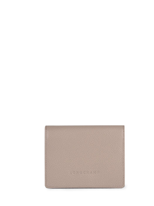 Longchamp Le foulonné Portefeuilles Gris