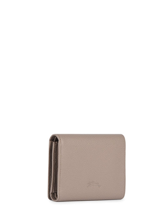 Longchamp Le foulonné Portefeuilles Gris