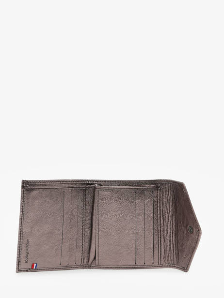 Porte-cartes Etincelle Irisée Cuir Etrier Rose etincelle irisee EETI113 vue secondaire 1
