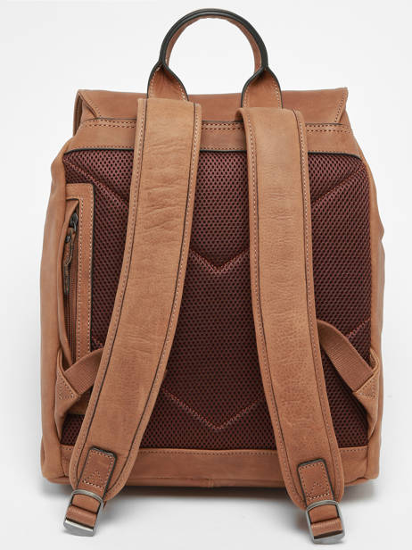 Sac à Dos Spider Business 1 Compartiment Etrier Marron spider ESPI8191 vue secondaire 4